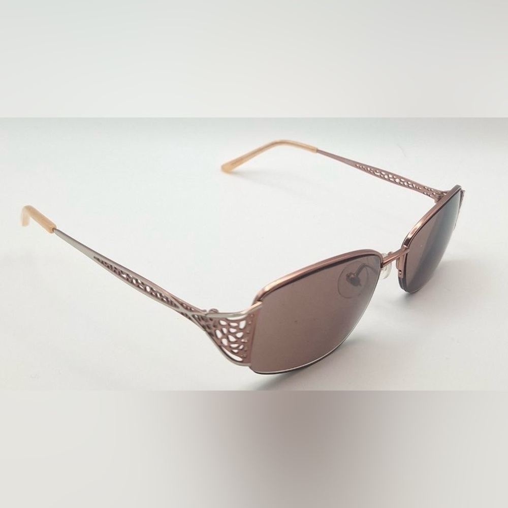 Splendor 5P0009 Bronze Oval Half-Rim Sunglasses Frames Only